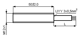 łącznik12mm - wymiary