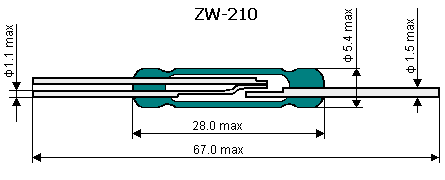 ZW-210 - dimension