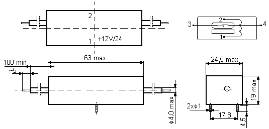 K-55xB - wymiary